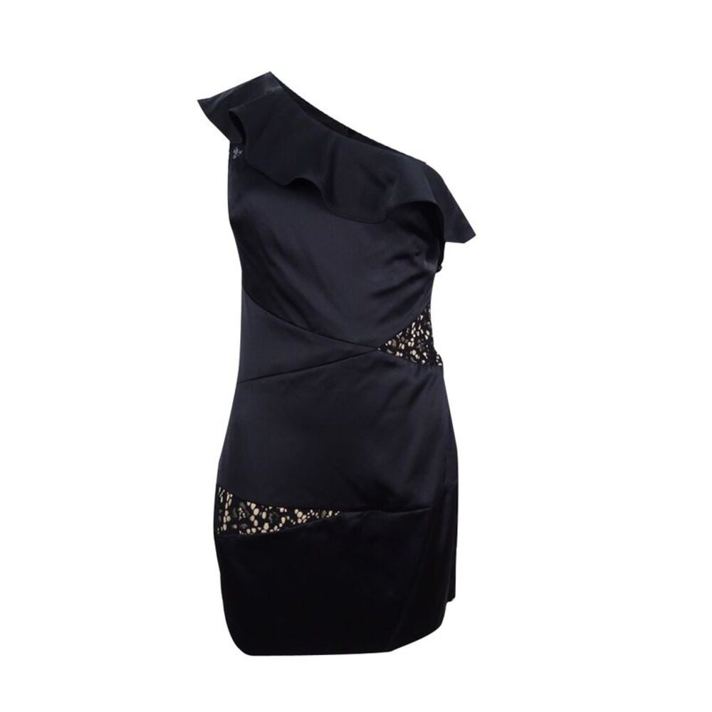 BCBGeneration Women's One-Shoulder Sheath Dress - Black